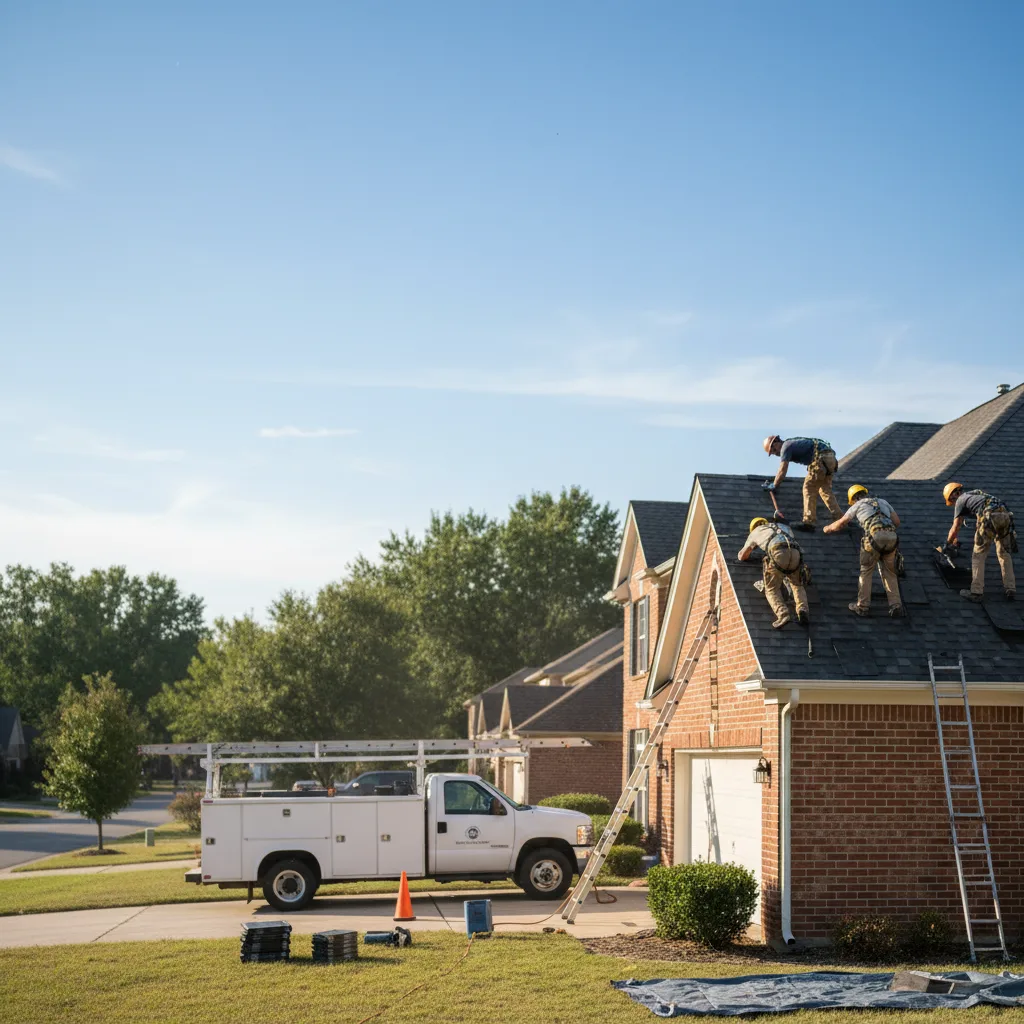 Roof Repair in Halls
